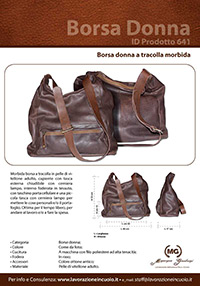 Borsa Donna a tracolla morbida