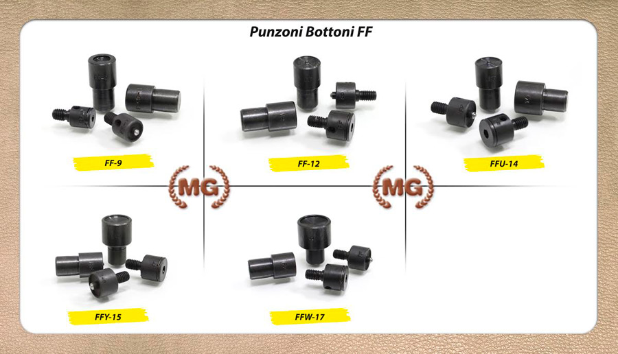 PUNZONE PER BOTTONI AUTOMATICI SU TORCHIETTI E PINZE - G.F.N. Gibellato  Forniture Nautiche