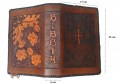 Copertina bibbia disegnata e realizzata a mano