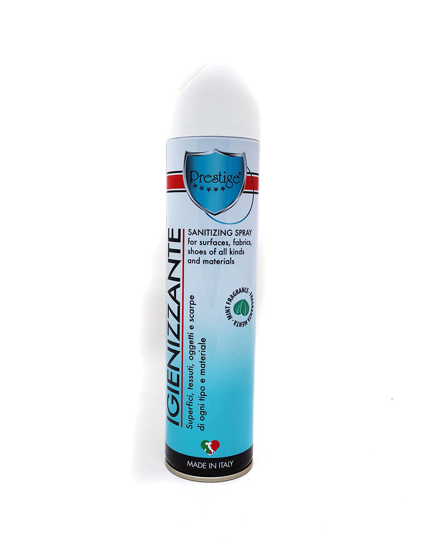 spray igienizzante per calzature e tessuti